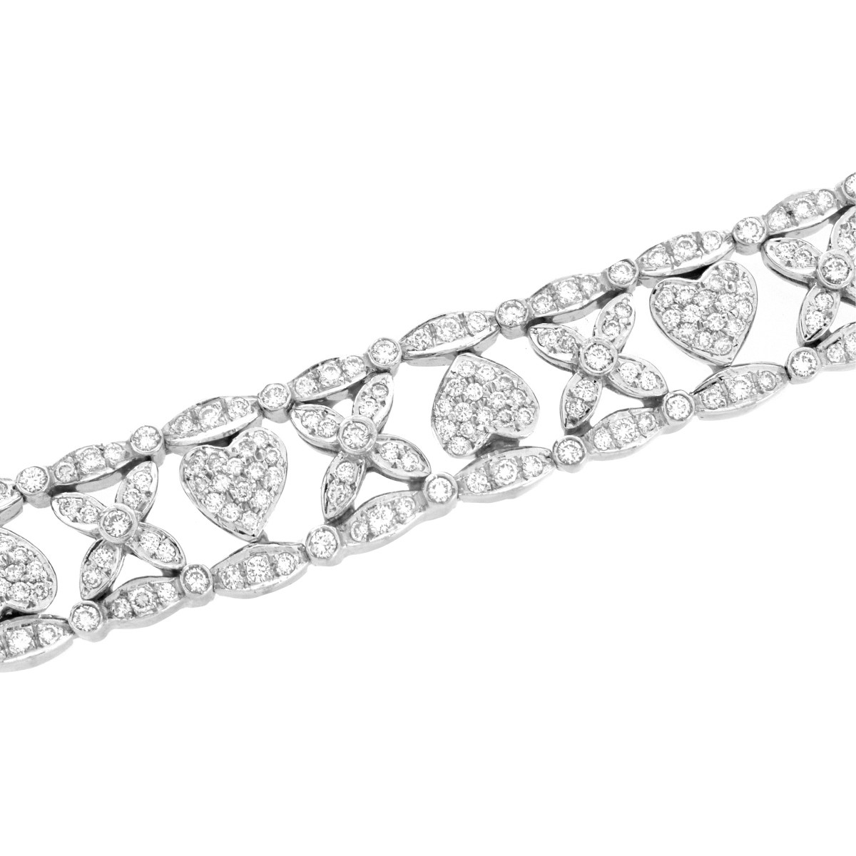 Diamond and 14K Bracelet