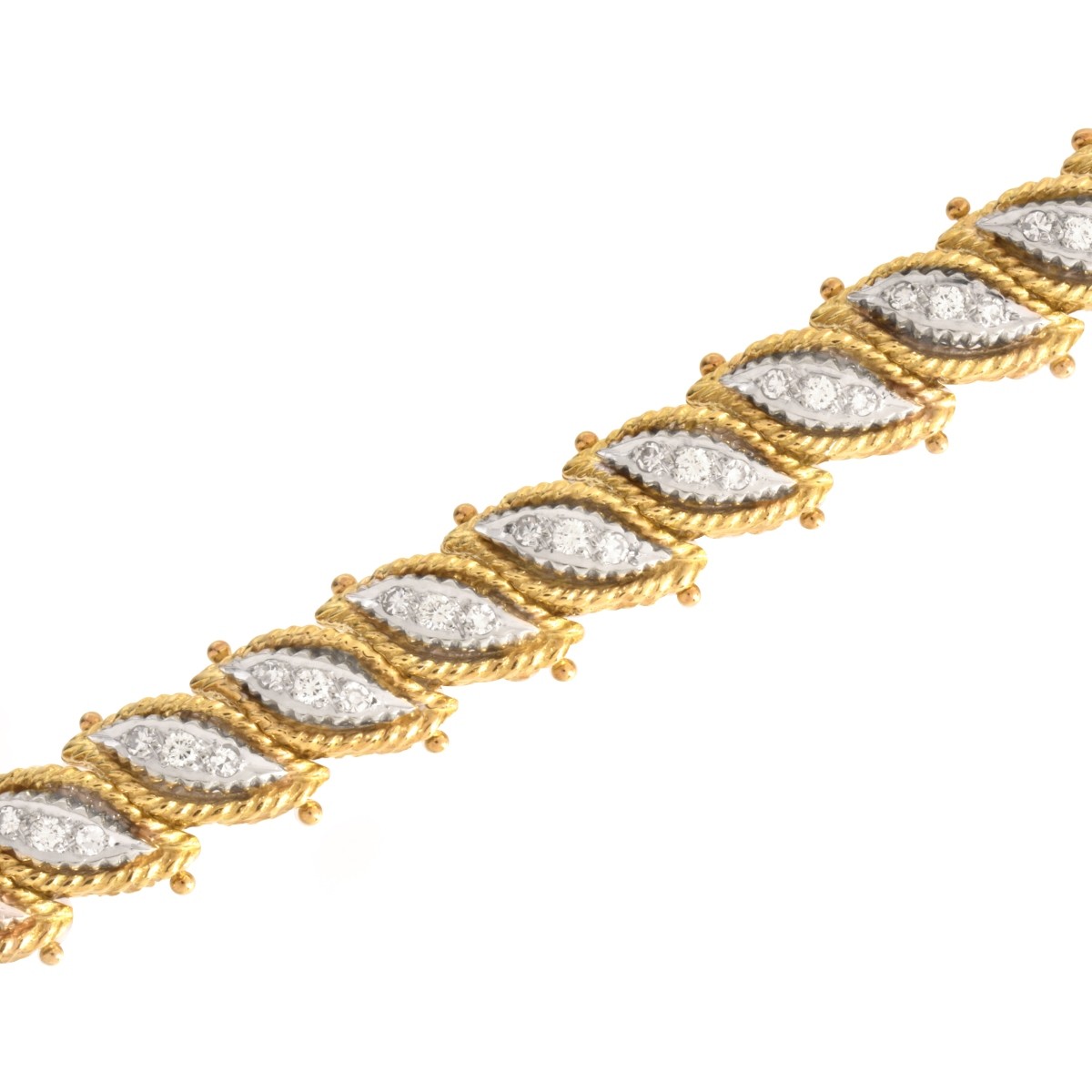 Diamond and 18K Bracelet