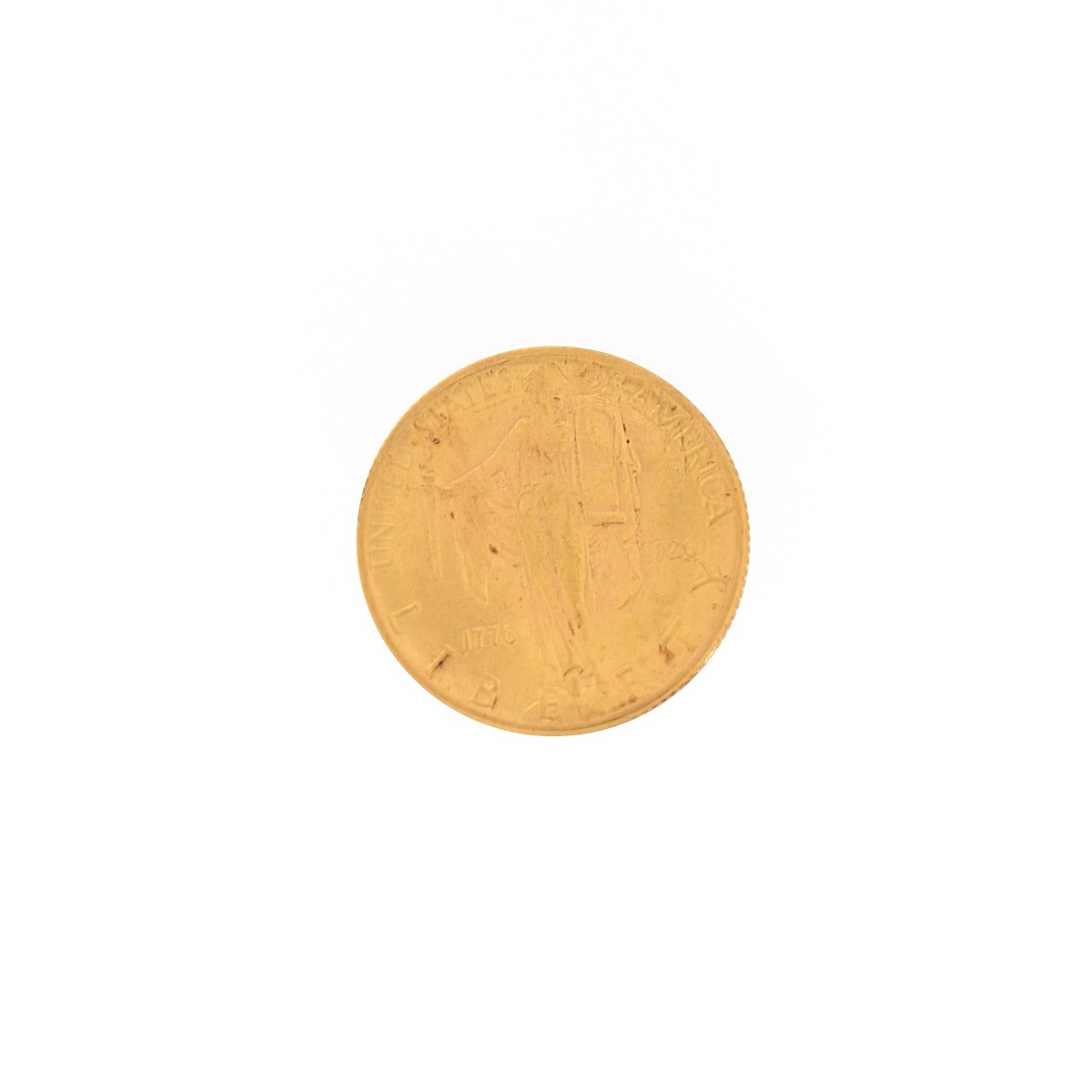 US 1926 $2-1/2 Gold Coin