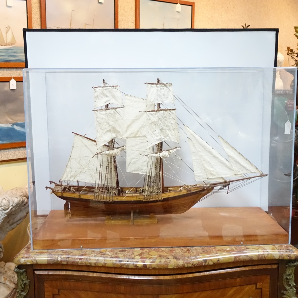 Galleon Ship's Model