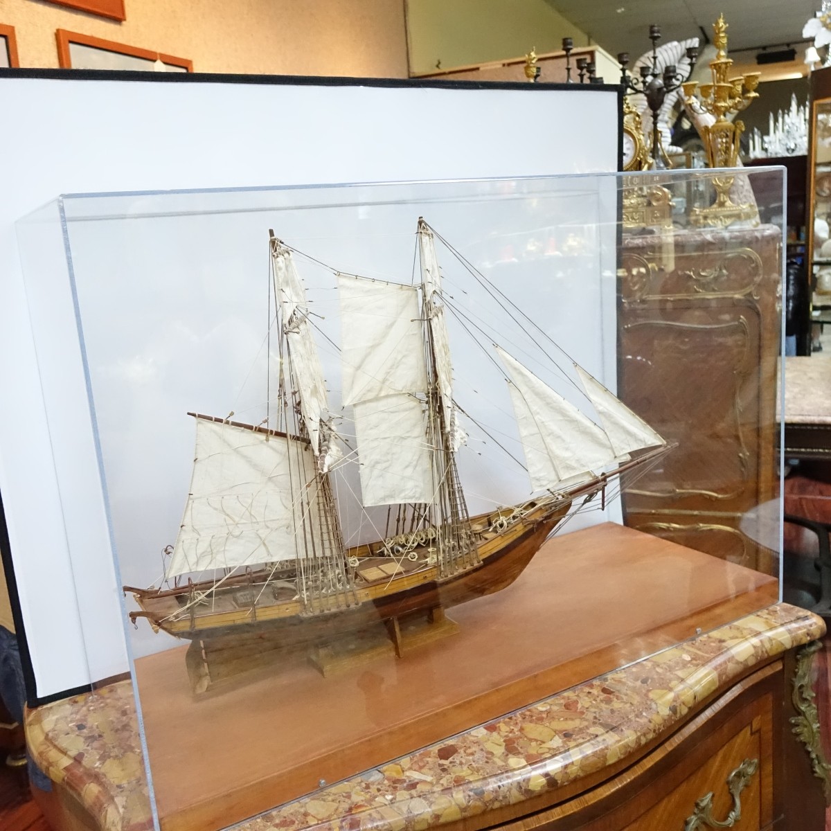 Galleon Ship's Model