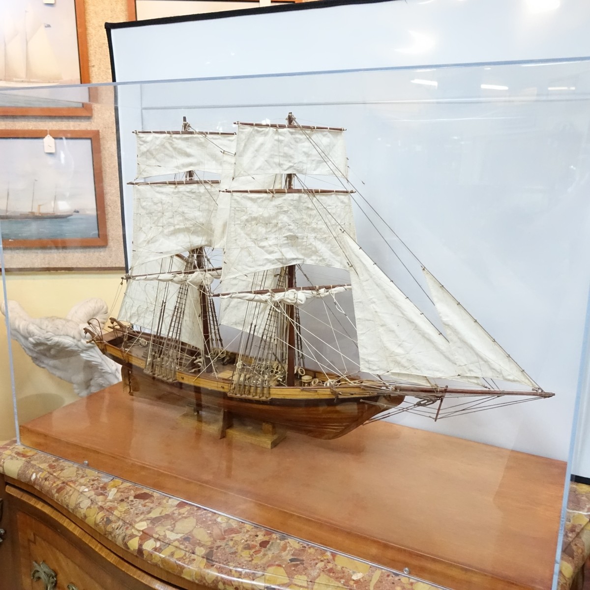 Galleon Ship's Model