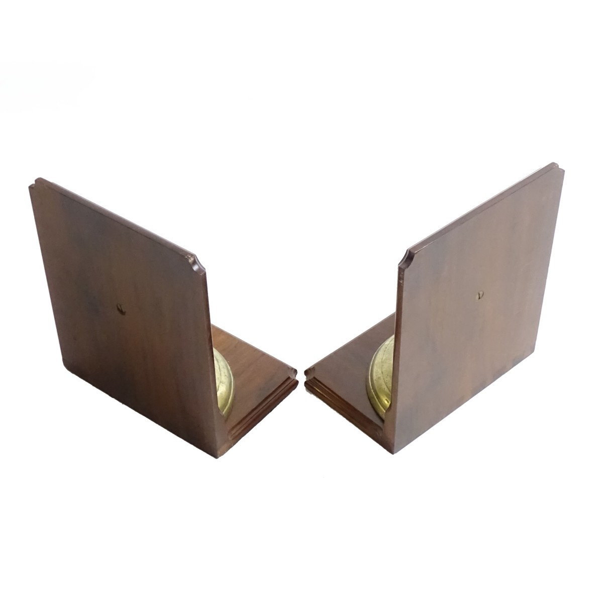 Brass Bell Bookends