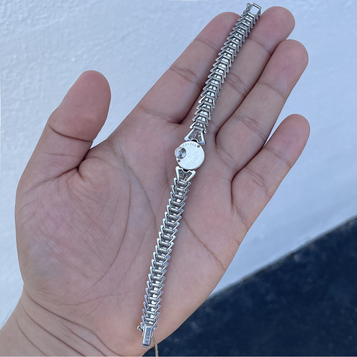 Jaeger-LeCoultre Diamond and Platinum Watch
