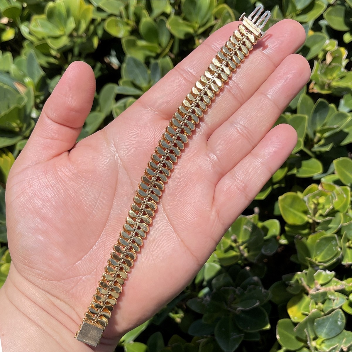Diamond, Sapphire and 18K Bracelet