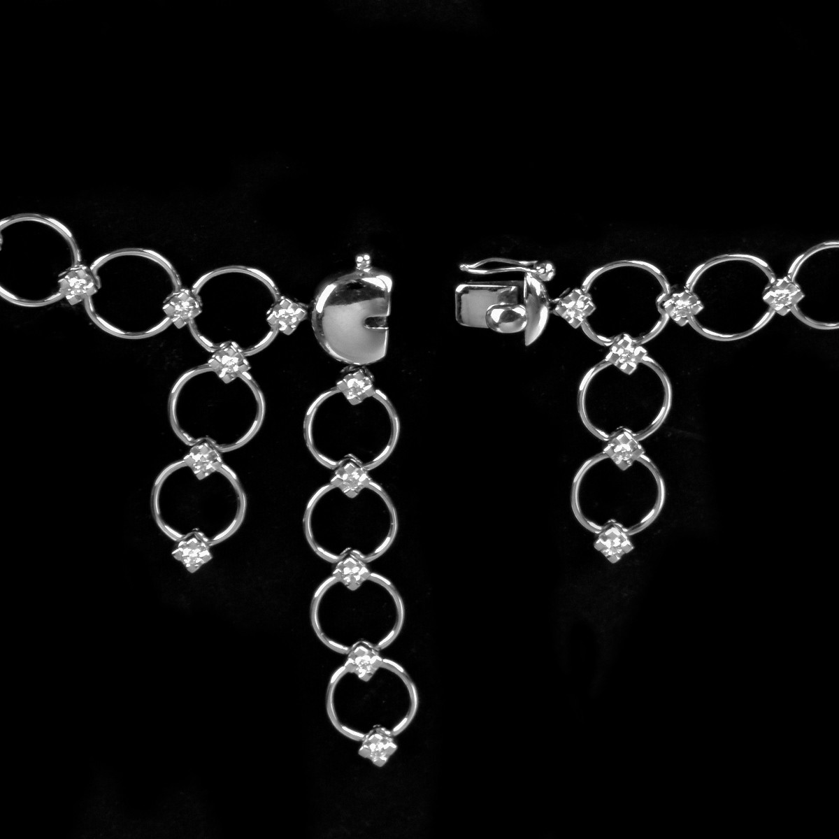 Diamond and 18K Necklace