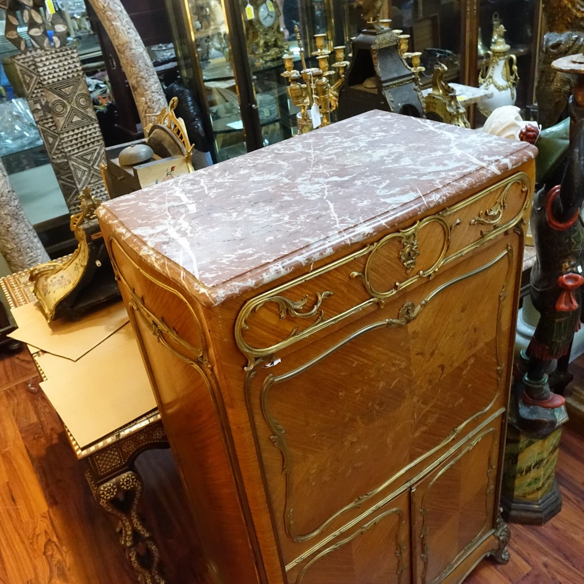 Louis XV Style Secretaire Abattant