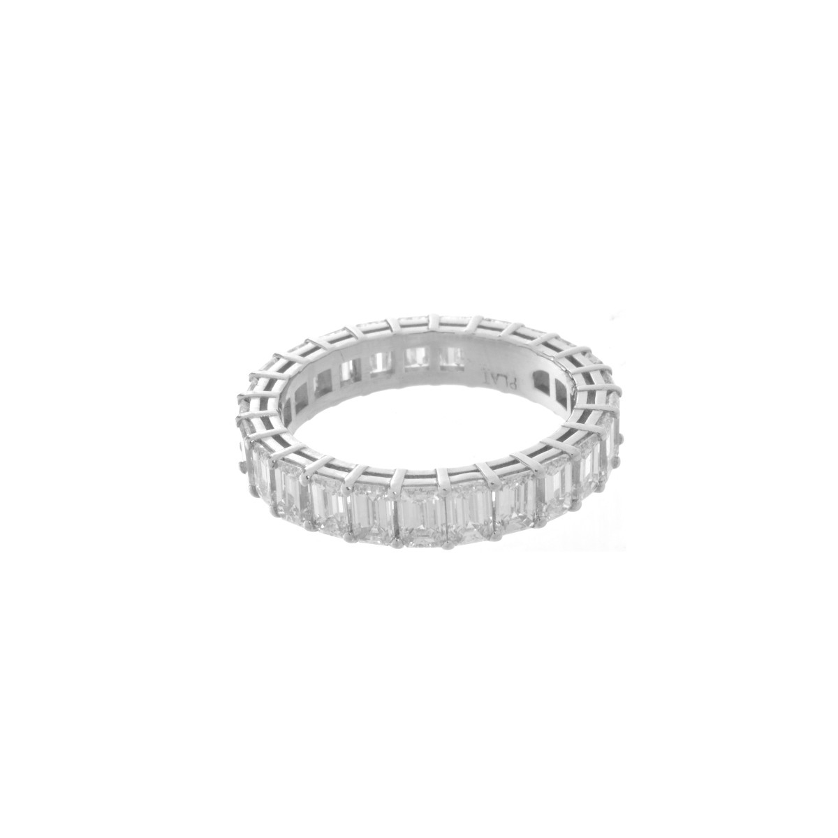 Diamond and Platinum Eternity Band