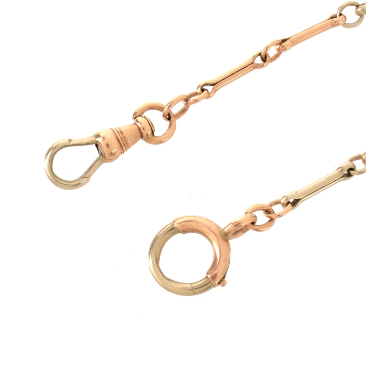 14K Pocket Watch Chain