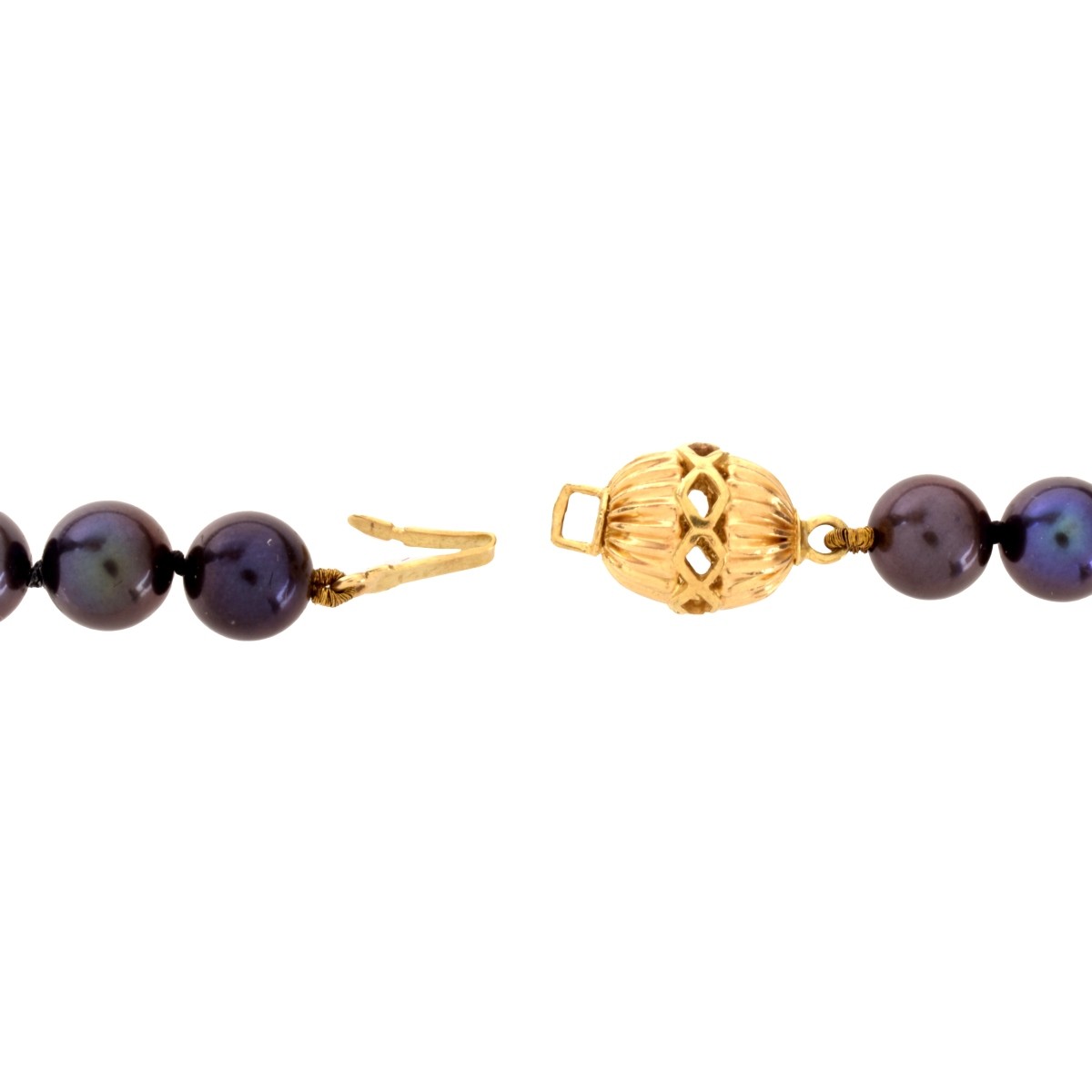 Pearl and 14K Necklace