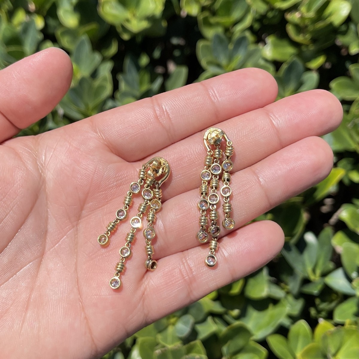 Bulgari Diamond and 18K Earrings