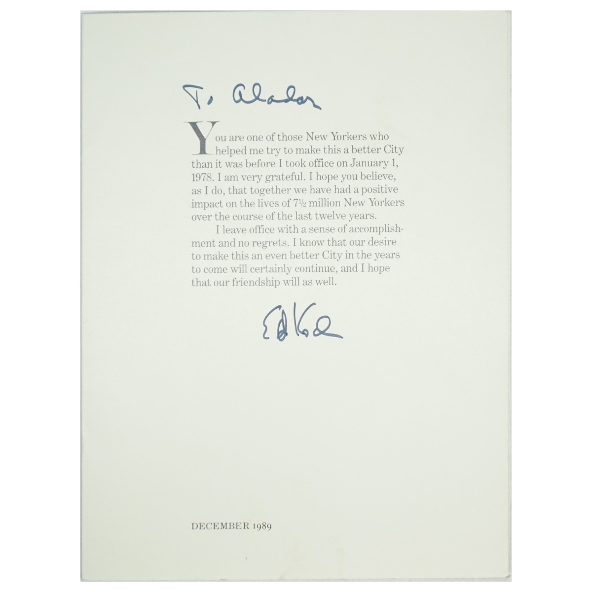Presidential and Political Memorabilia