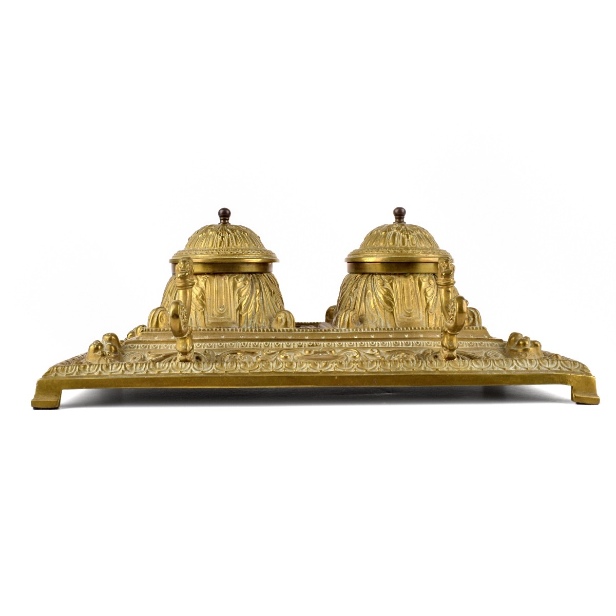 Bronze Inkwell