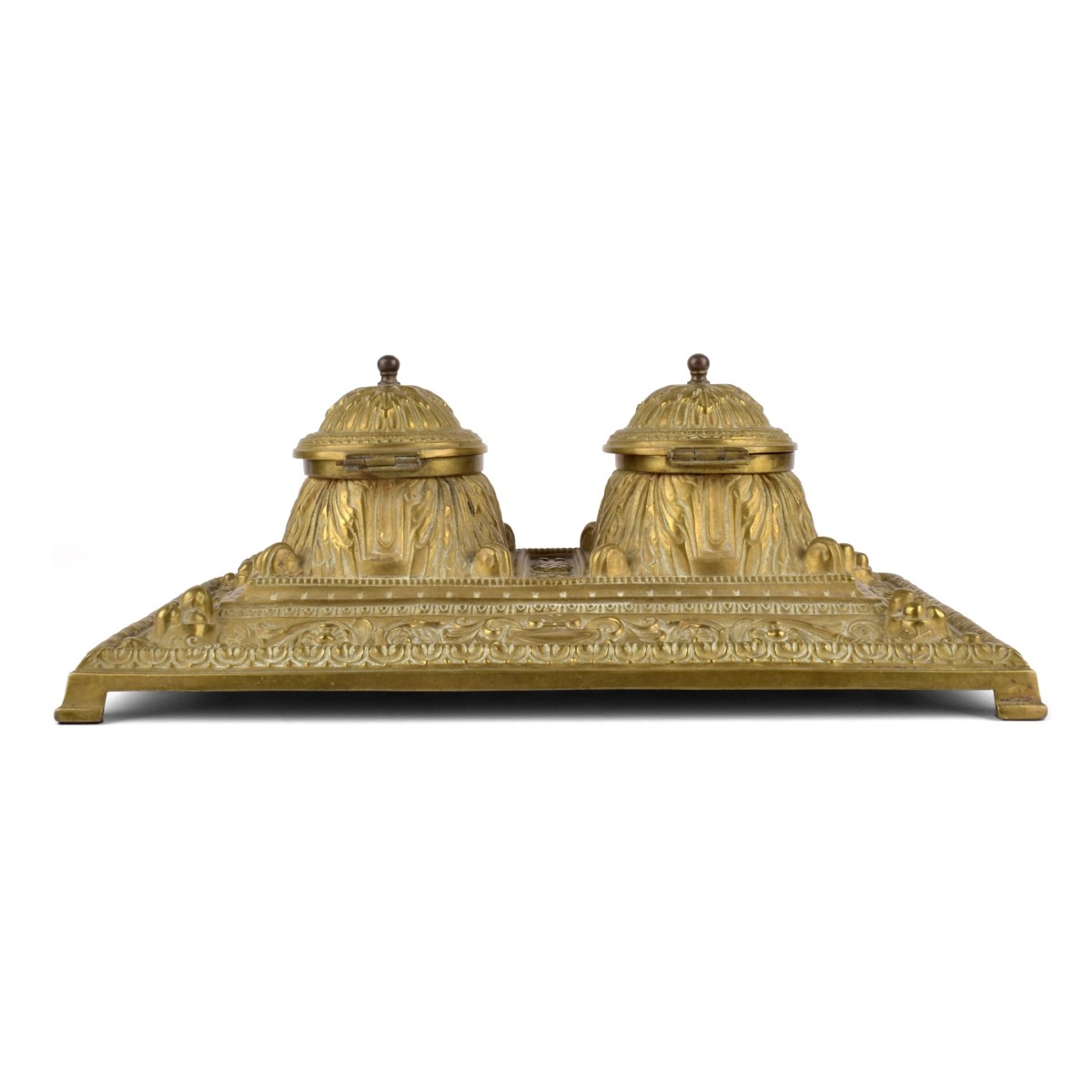 Bronze Inkwell