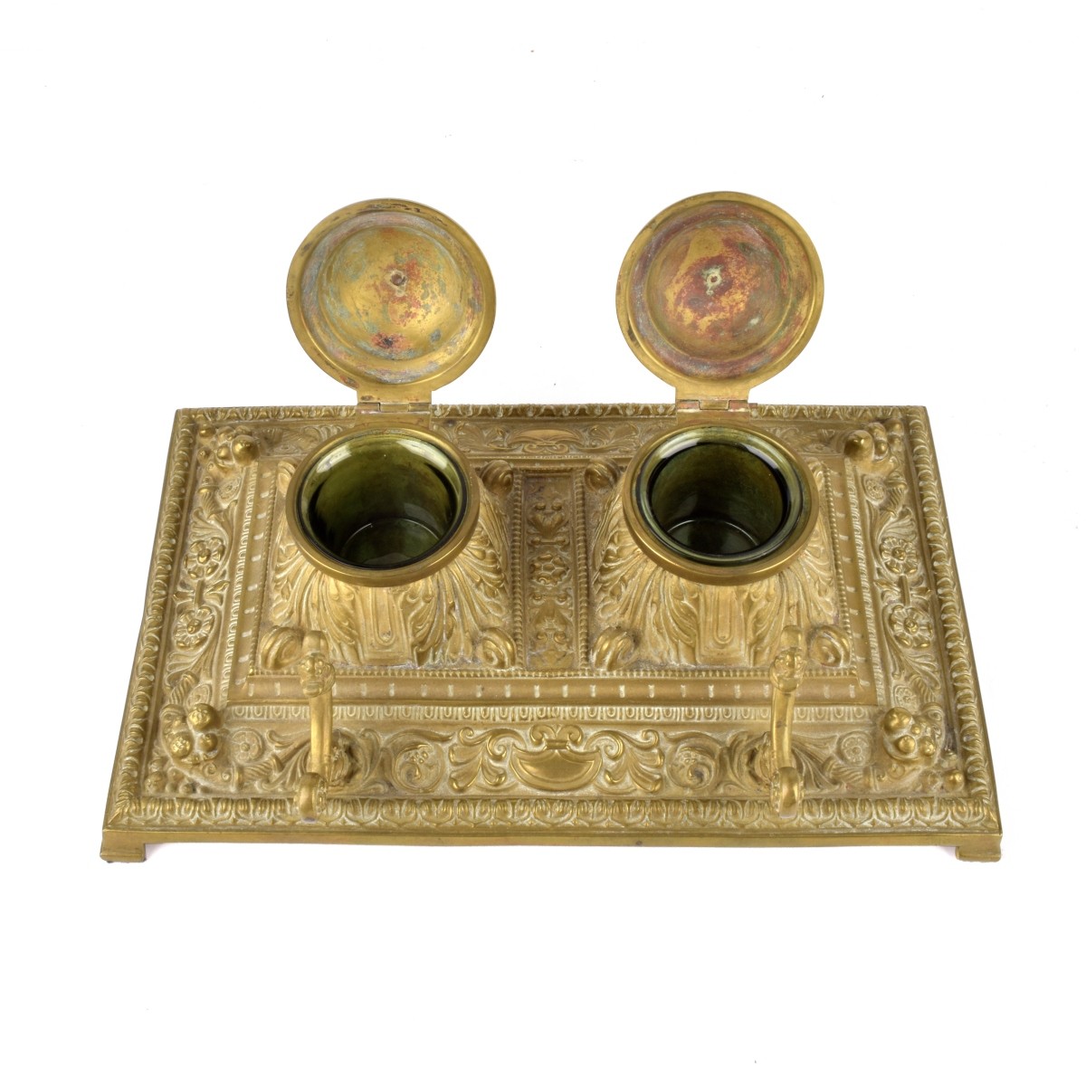 Bronze Inkwell