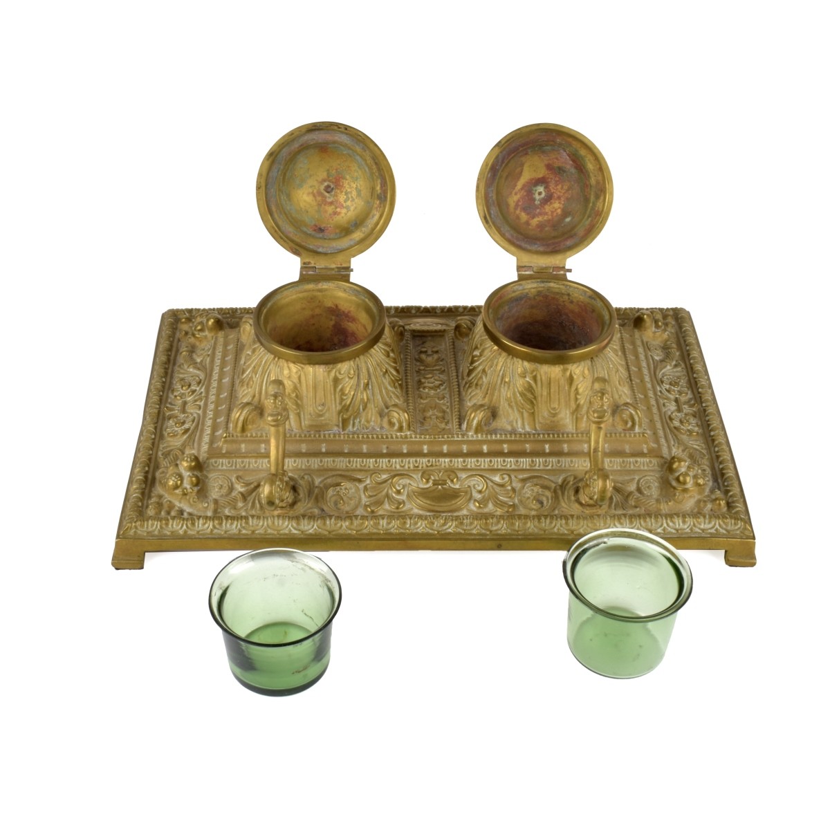 Bronze Inkwell