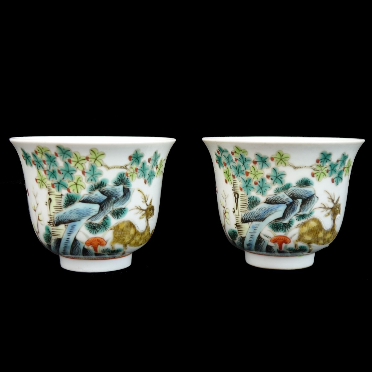 Chinese Porcelain Tea Cups Kodner Auctions