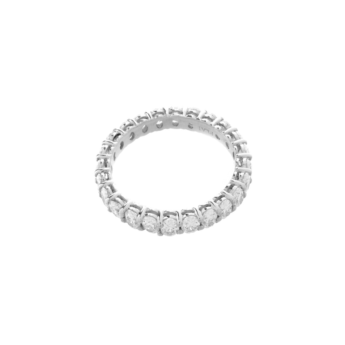 Diamond and Platinum Ring