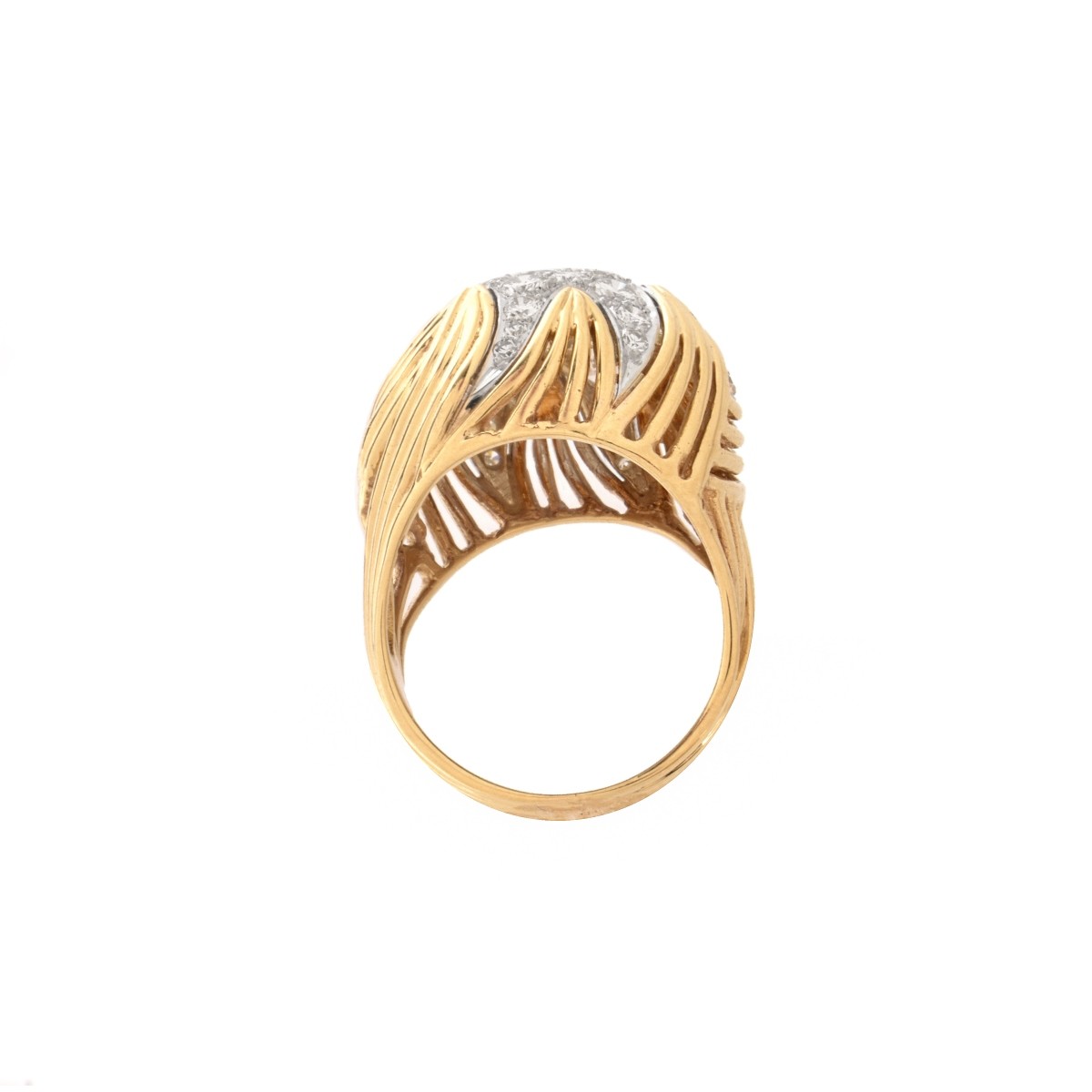 Diamond and 14K Ring