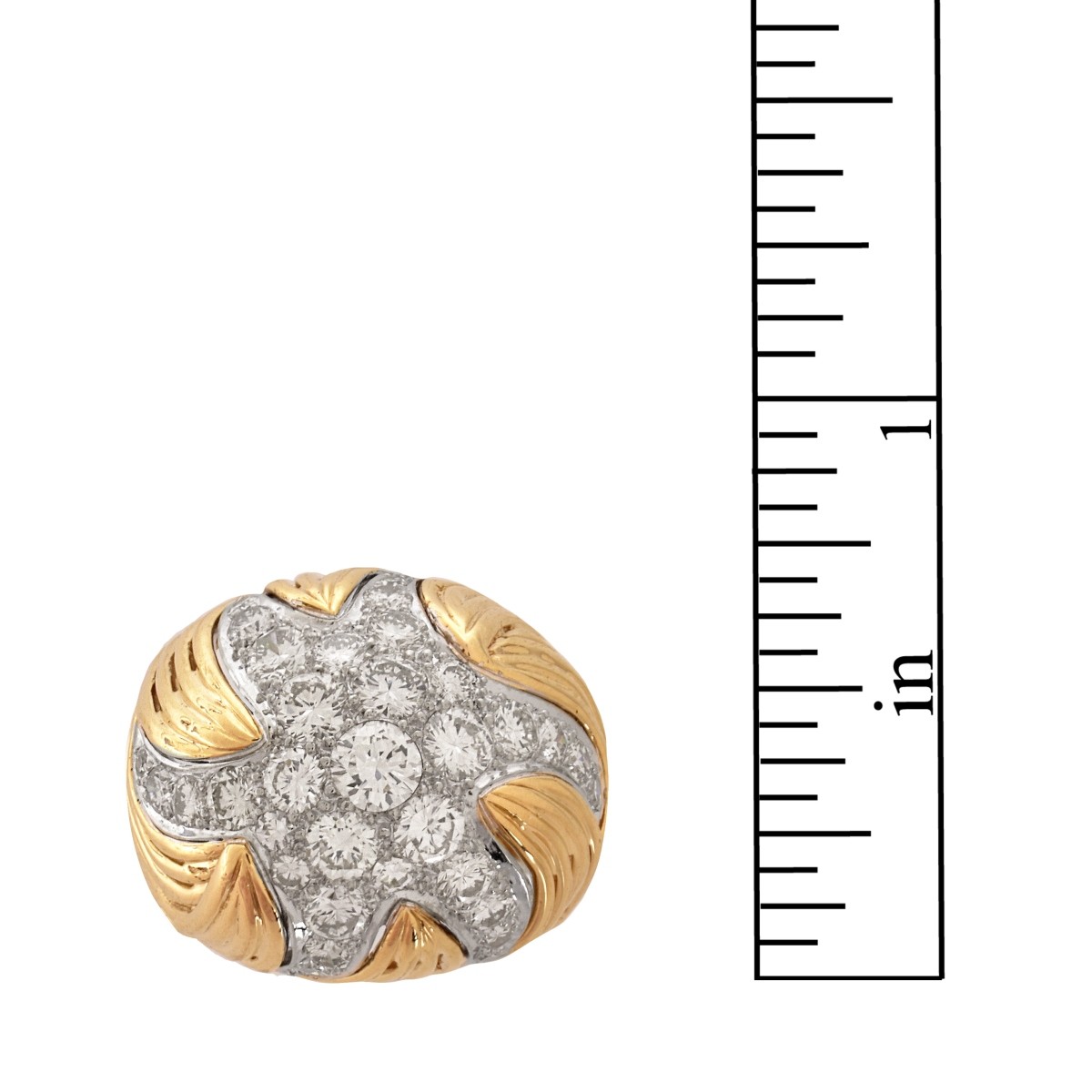 Diamond and 14K Ring