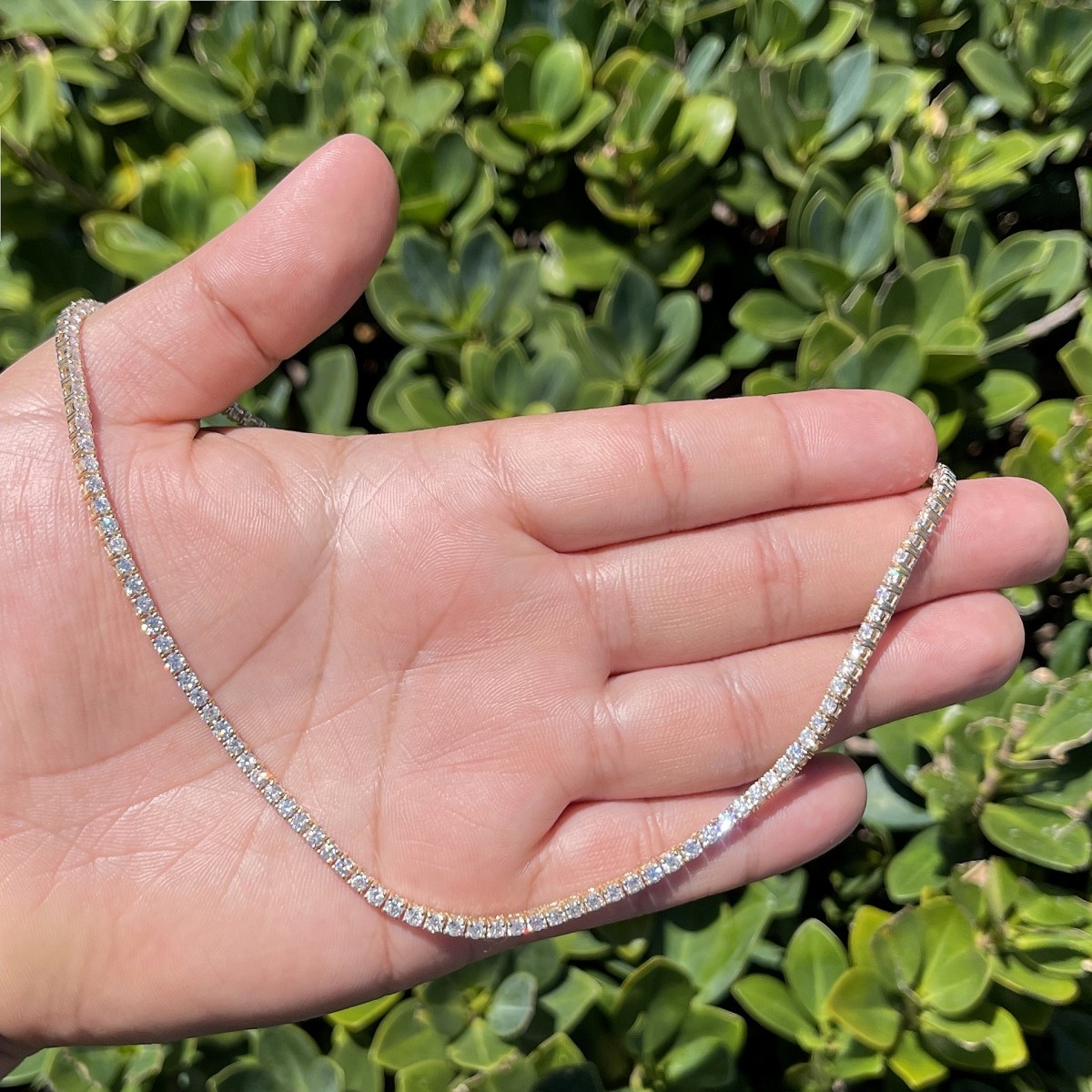 Diamond and 14K Necklace