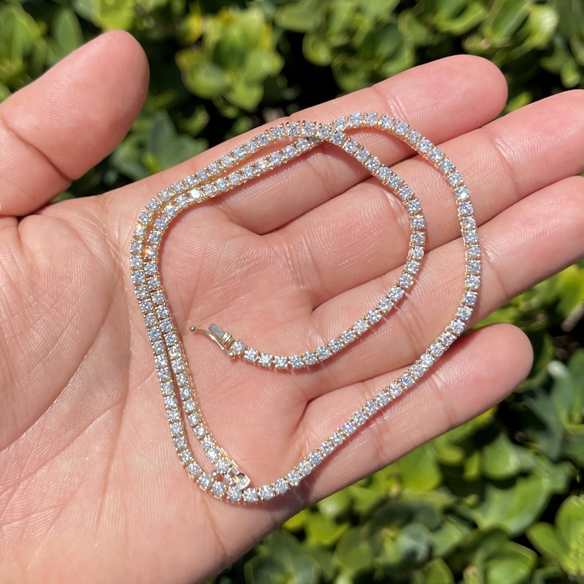 Diamond and 14K Necklace