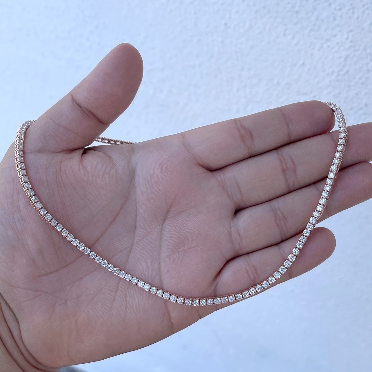 Diamond and 14K Necklace