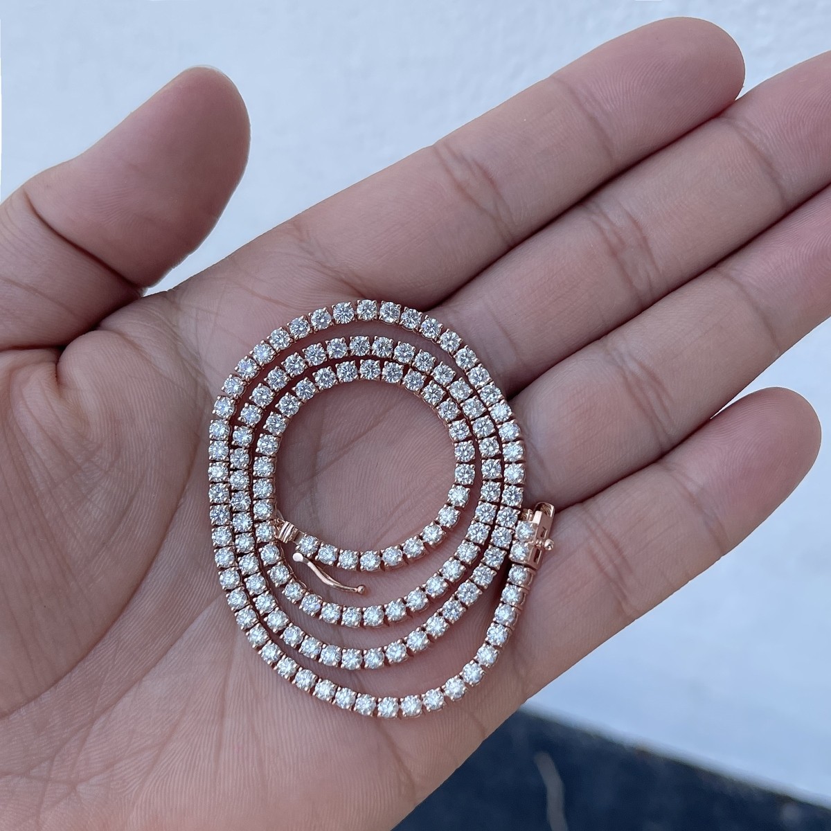 Diamond and 14K Necklace