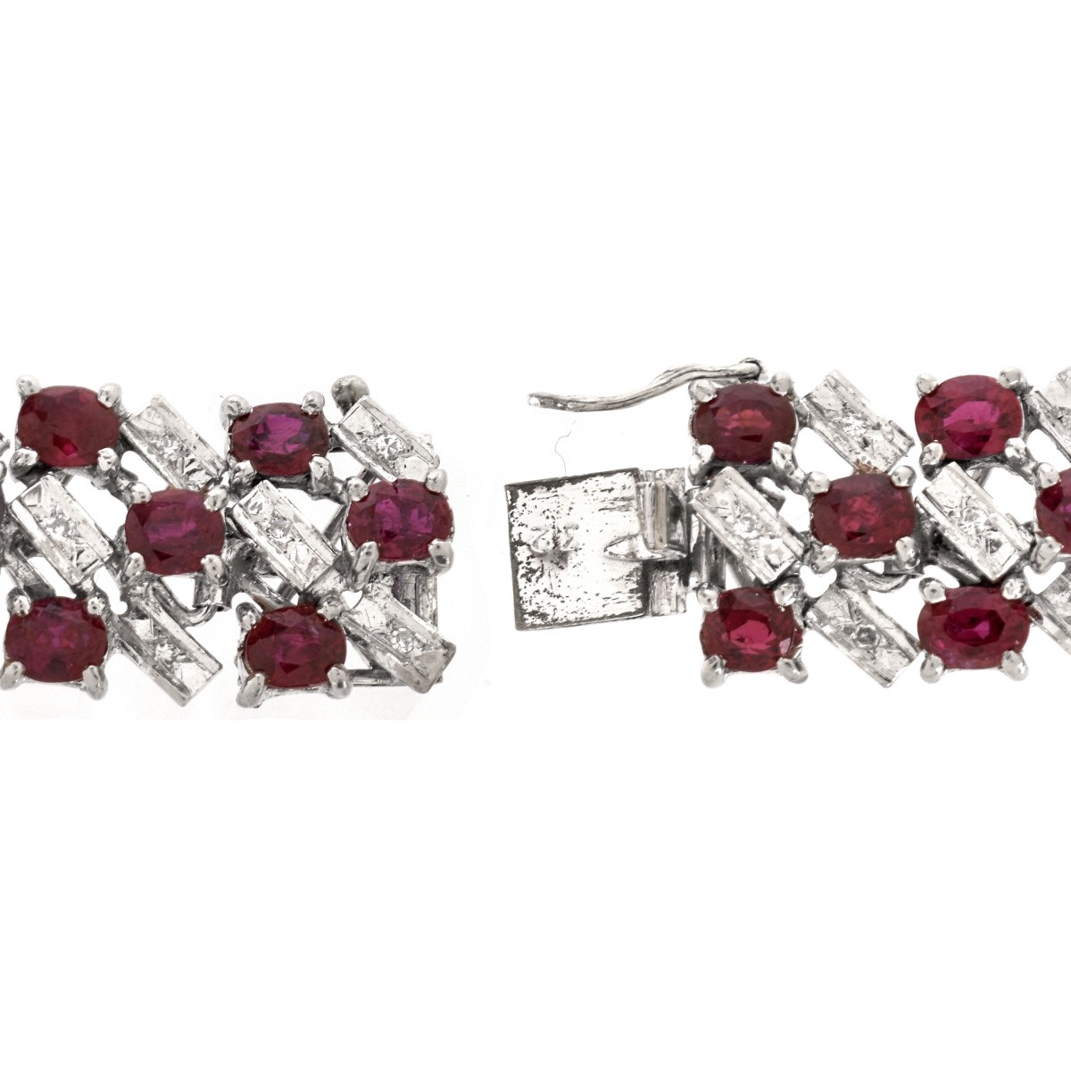 Ruby, Diamond and 18K Bracelet