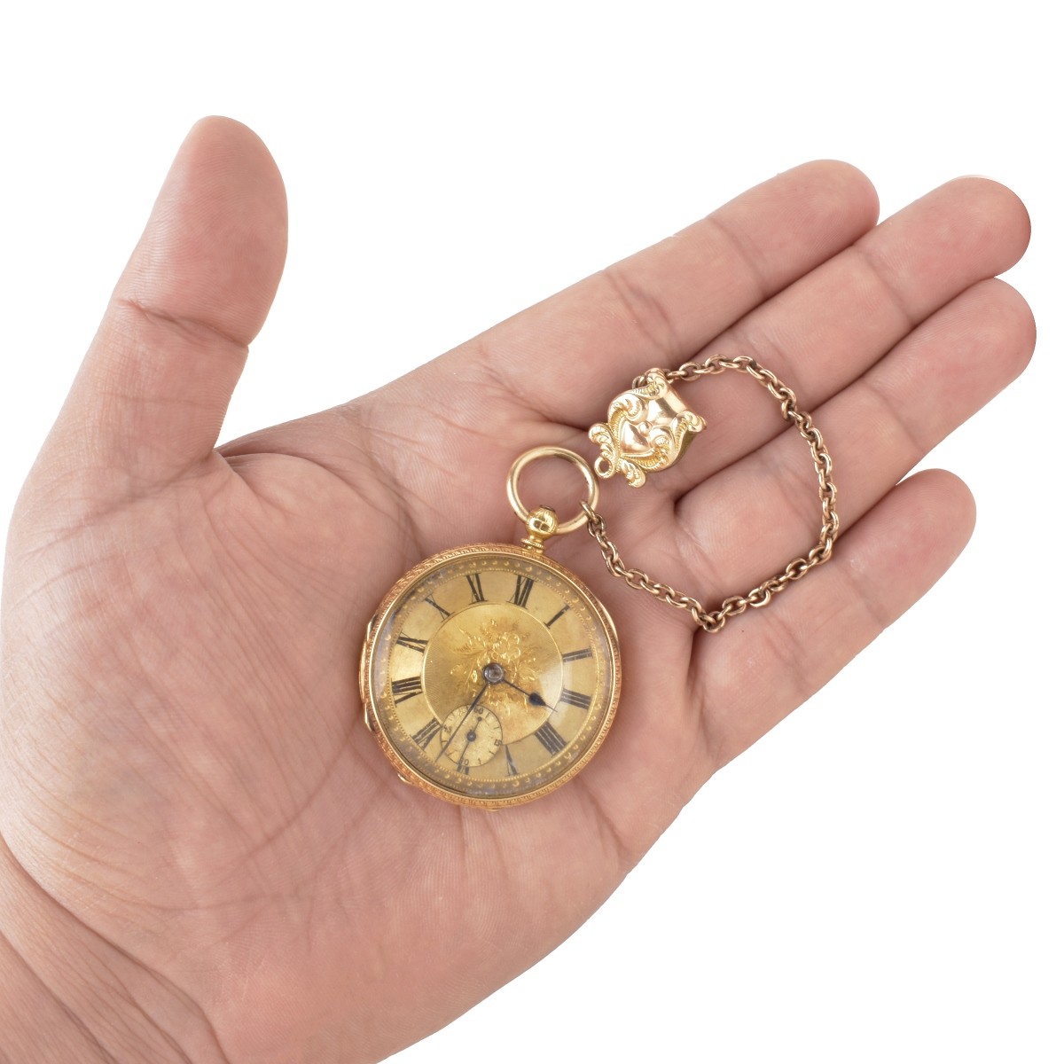 Circa 1883 18K Pocket Watch