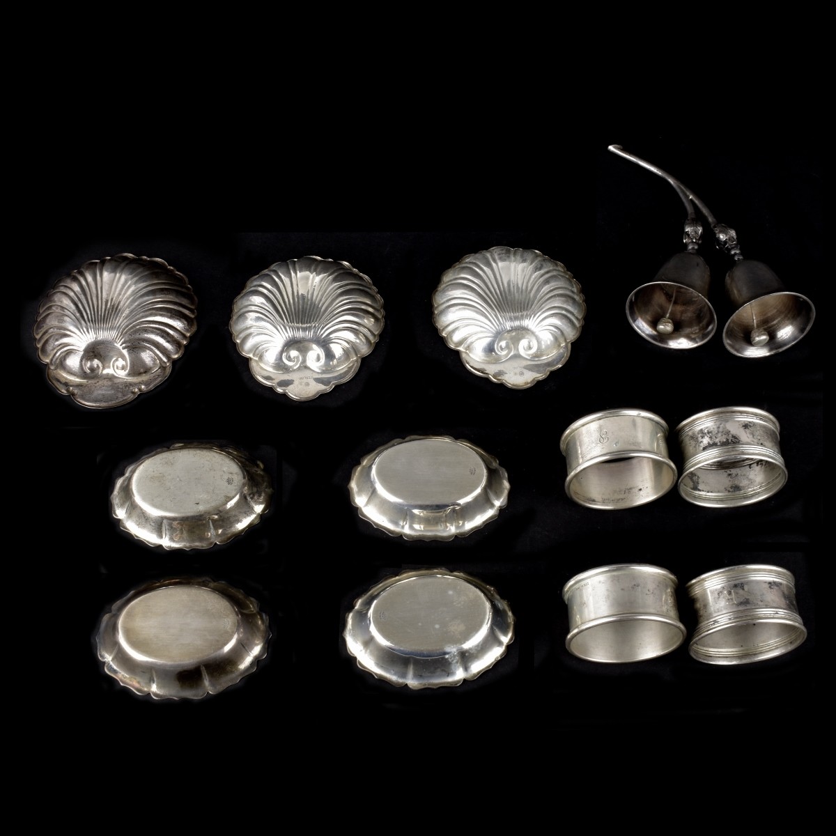 Assorted Sterling Tableware