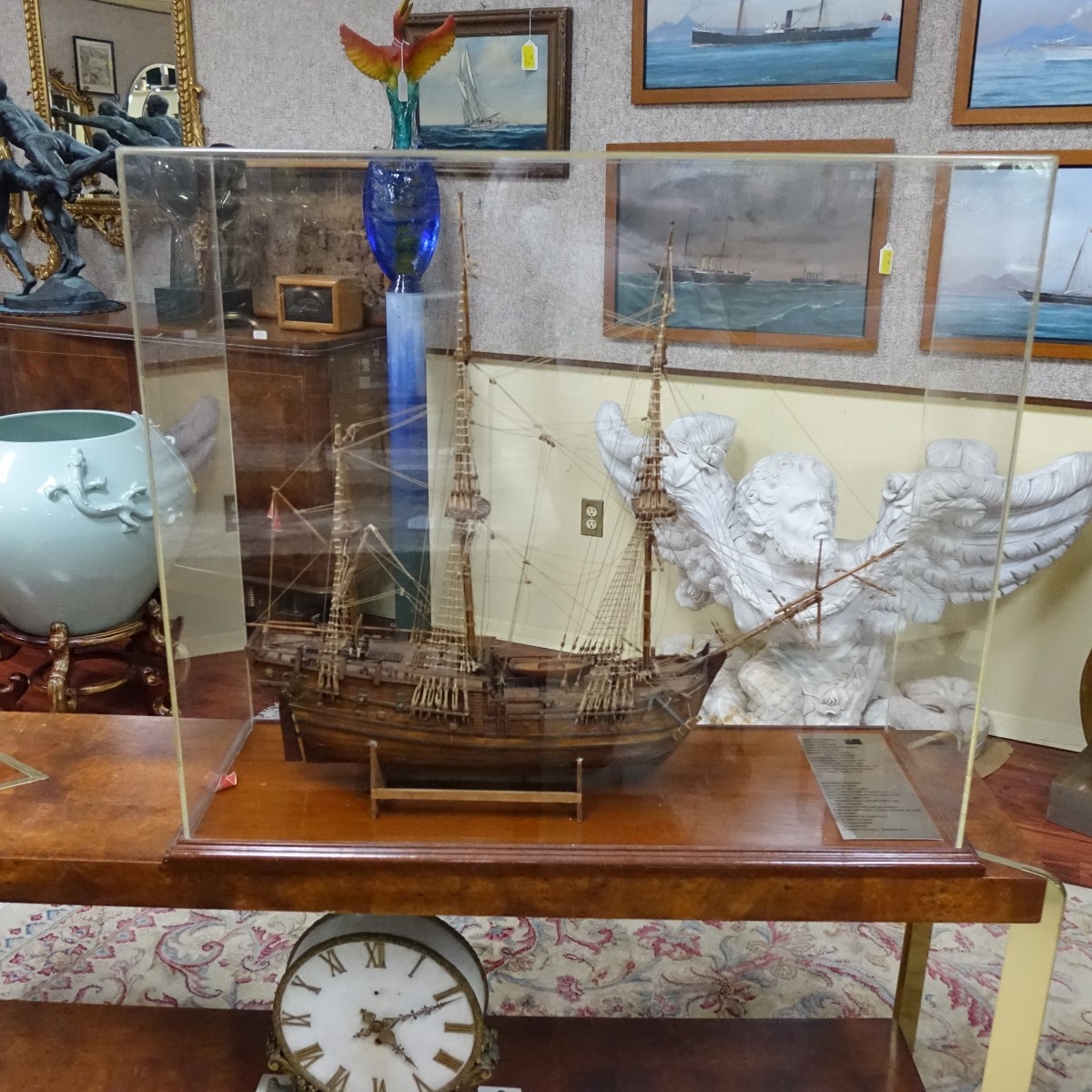 Large "Endeavor" Galleon Ship's Model