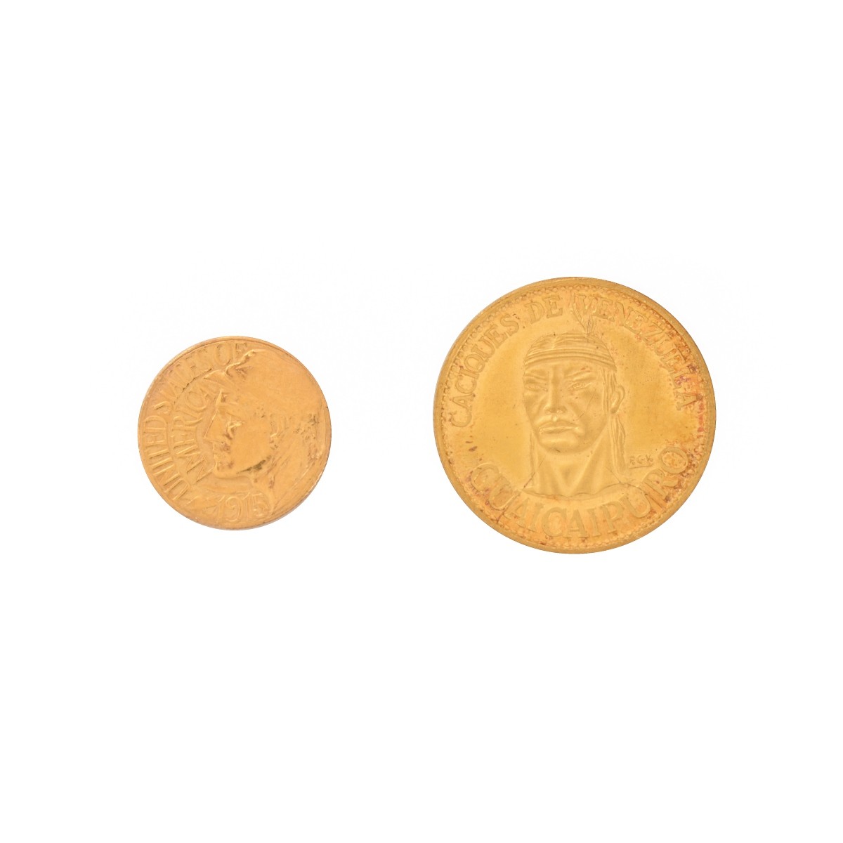 Two Gold Coins