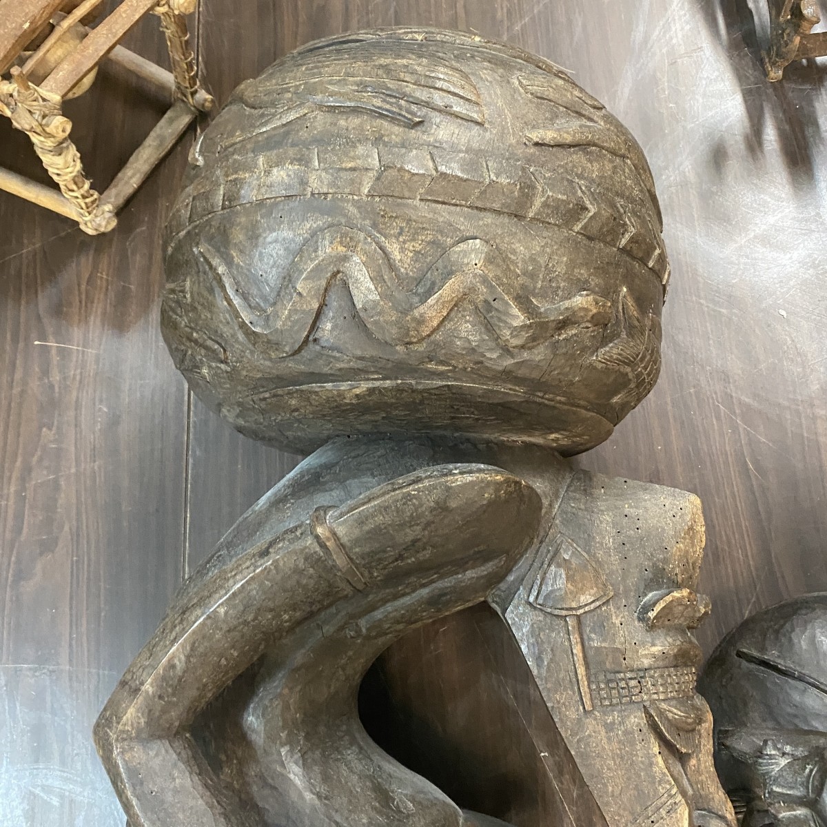 African Sculpture with Cover