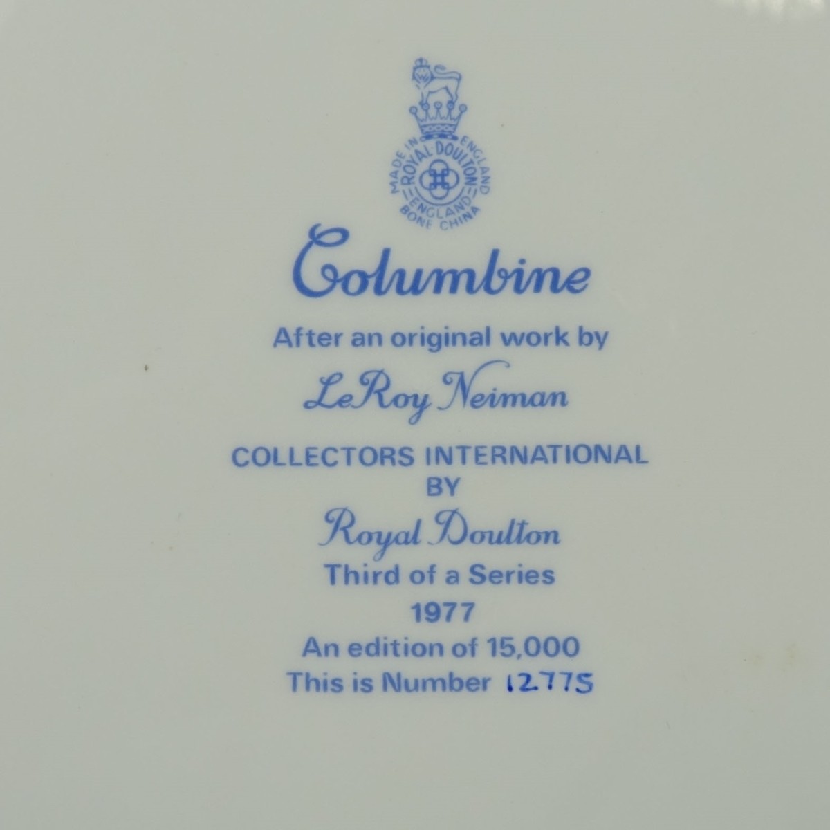 Royal Doulton Plates