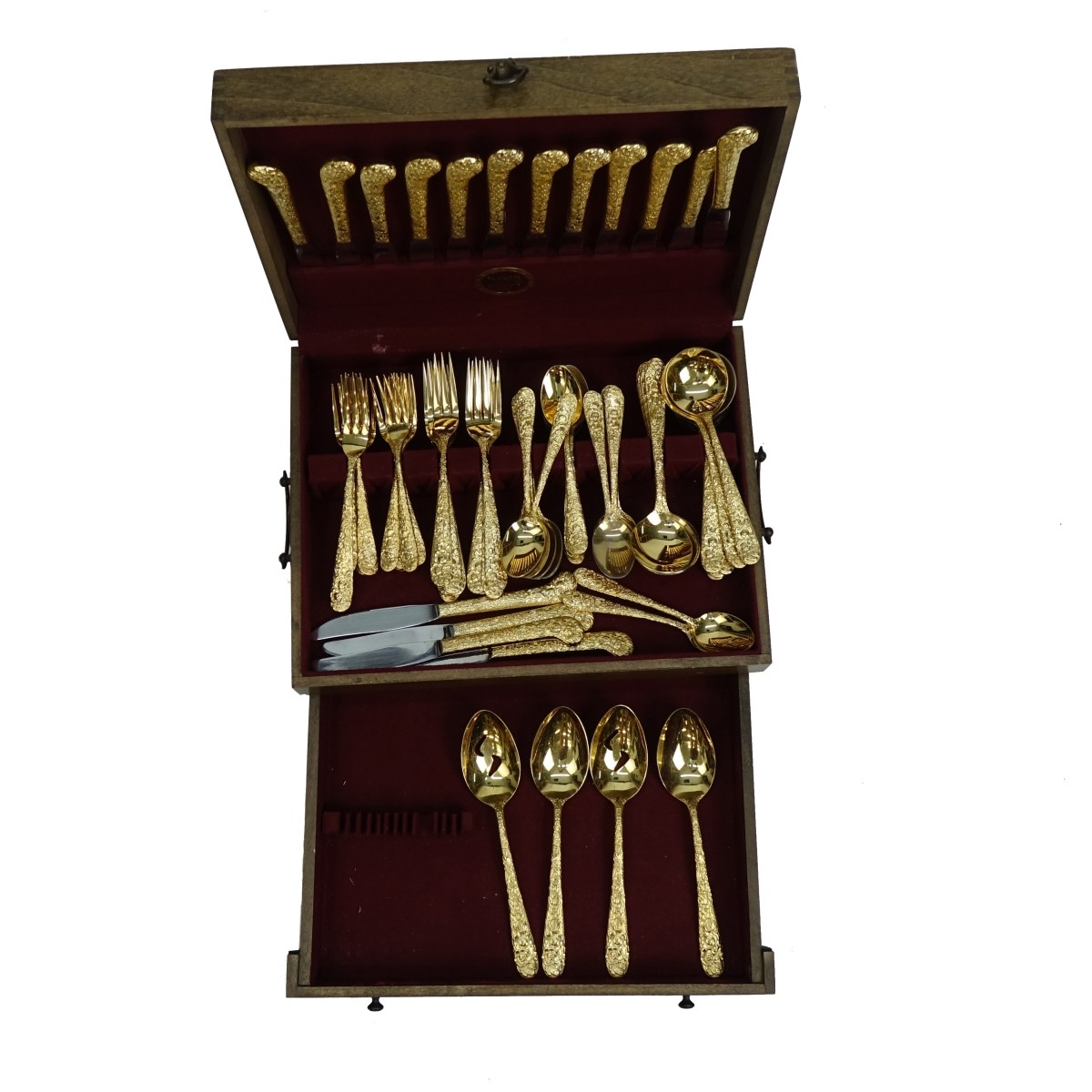 Gold Plated Flatware