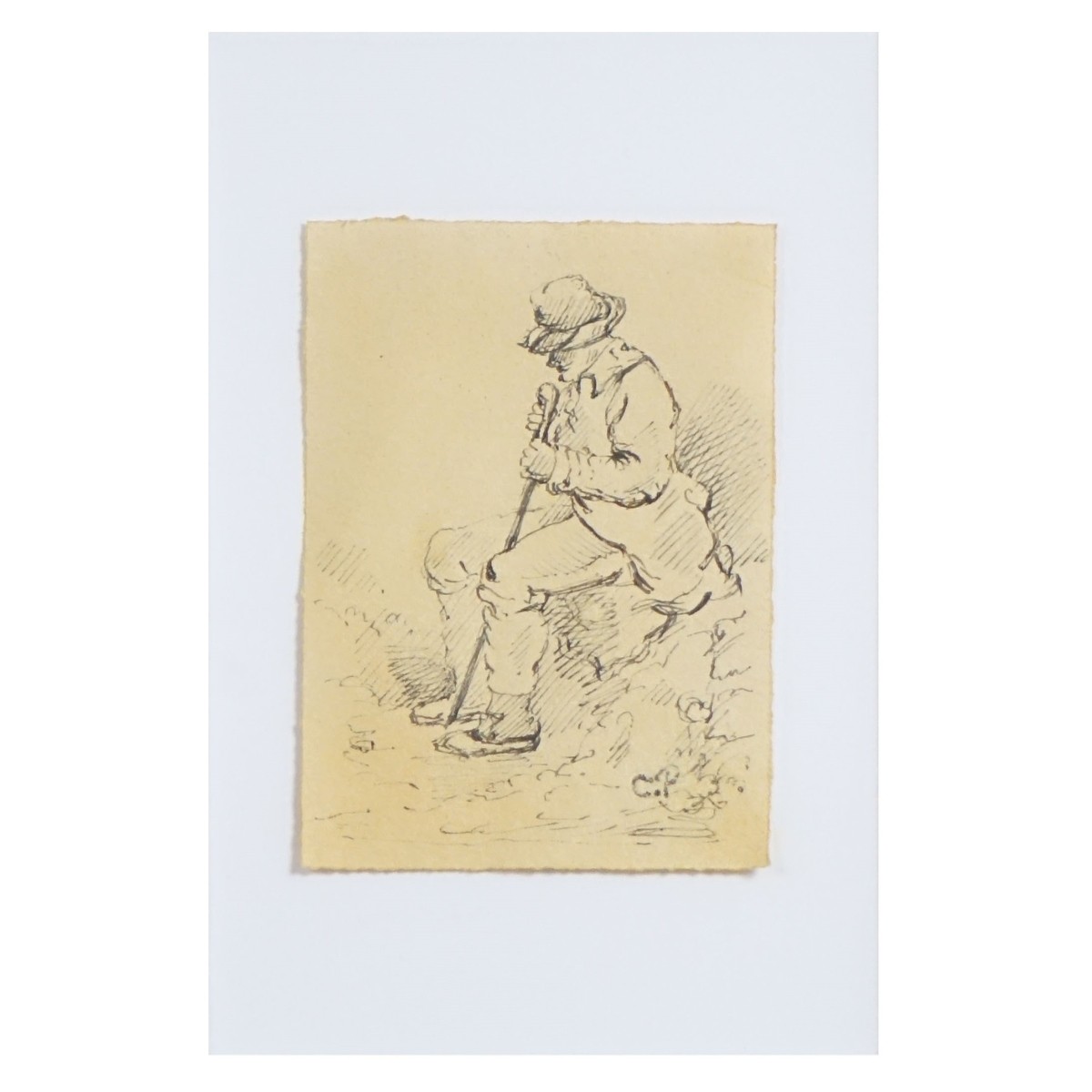 Attrib: Camille Pissarro (1830 - 1903)