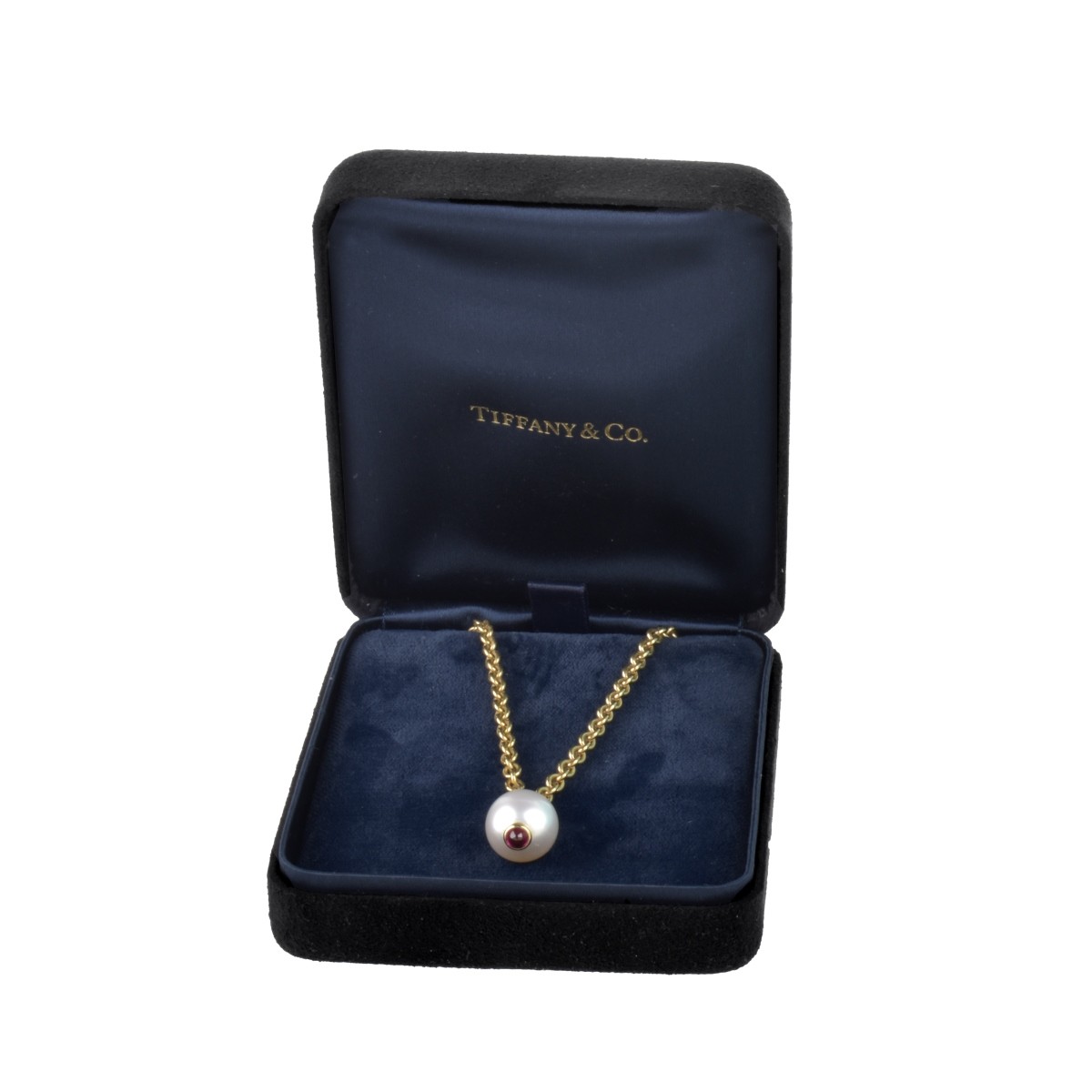 Tiffany & Co 18K and Pearl Necklace