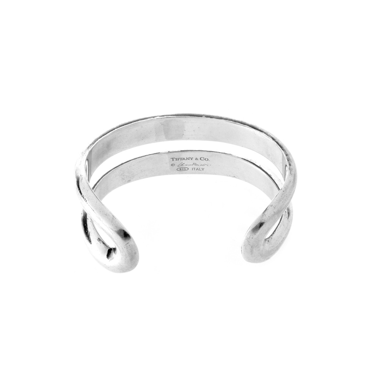 Elsa Paretti Tiffany Silver Cuff Bracelet