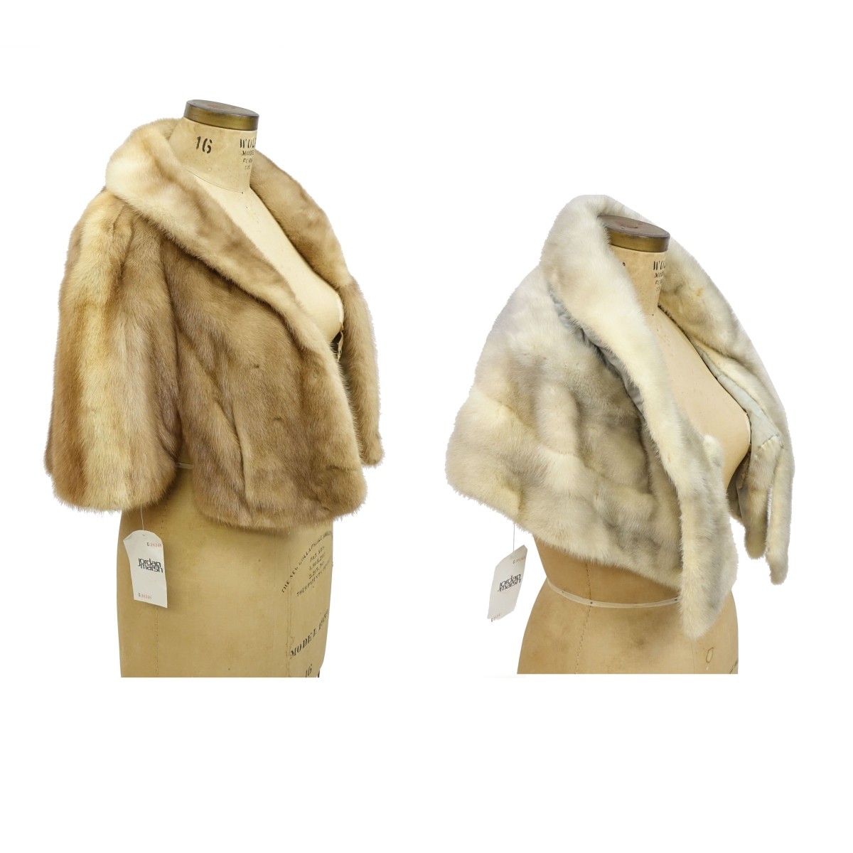 Two Mink Capes