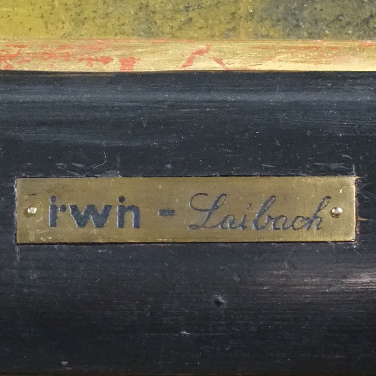 Irwin - Laibach (20th C.)