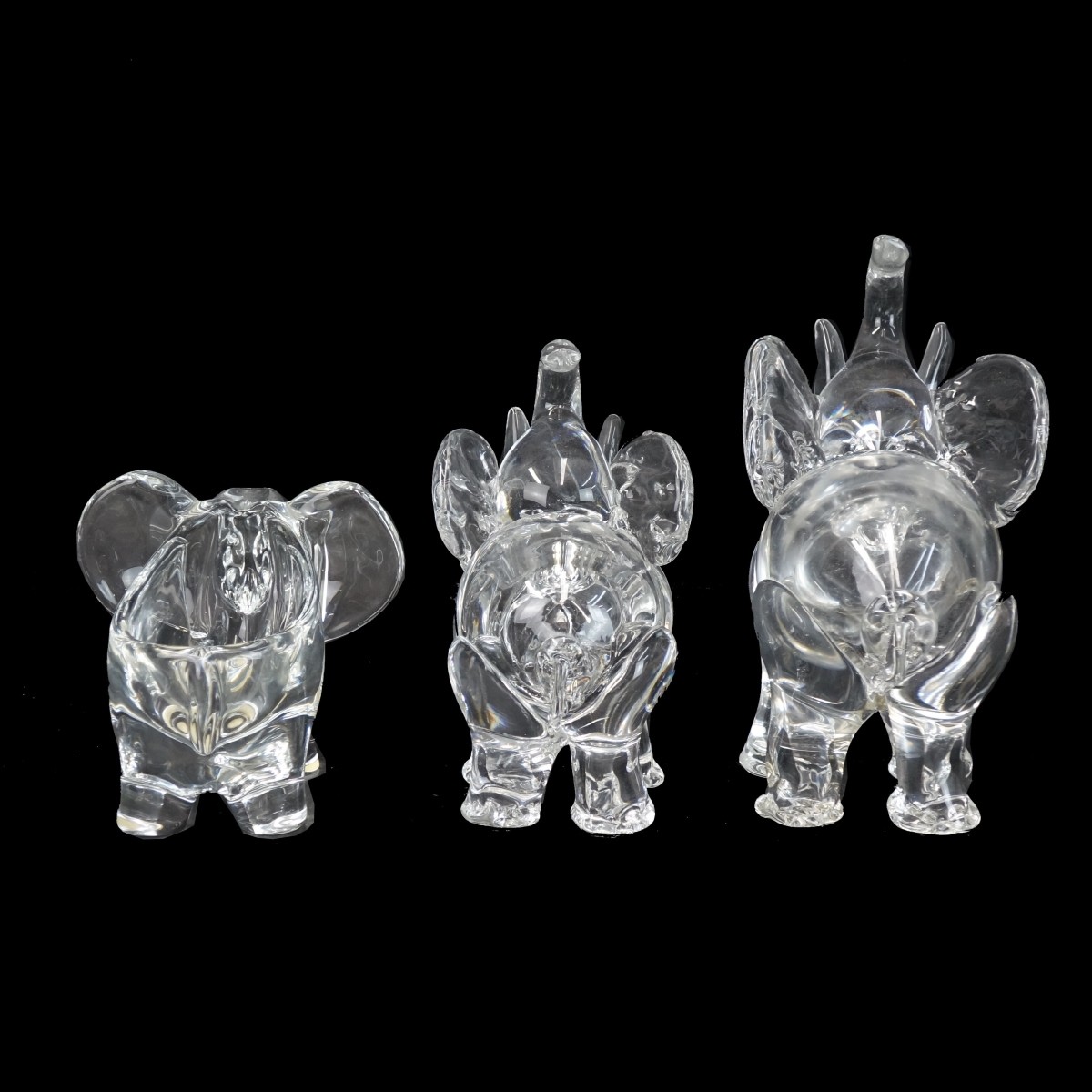 Glass Elephants