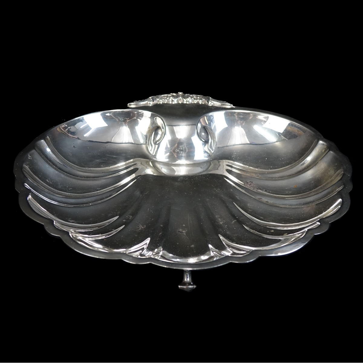 Poole Sterling Shell Dish