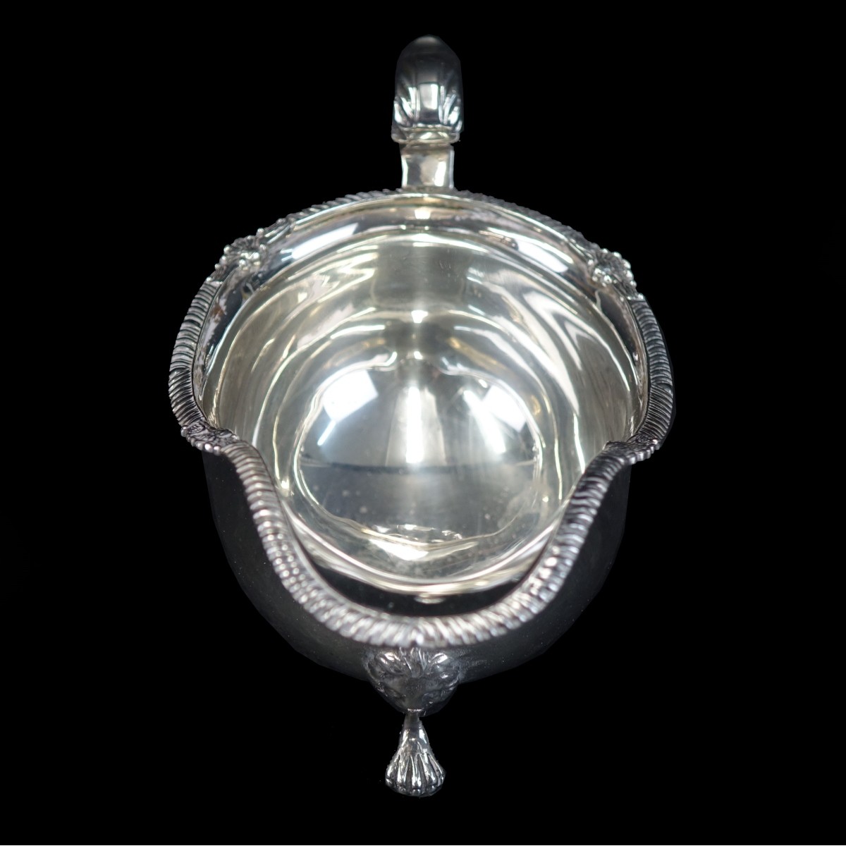 English Silver Sauce Boat