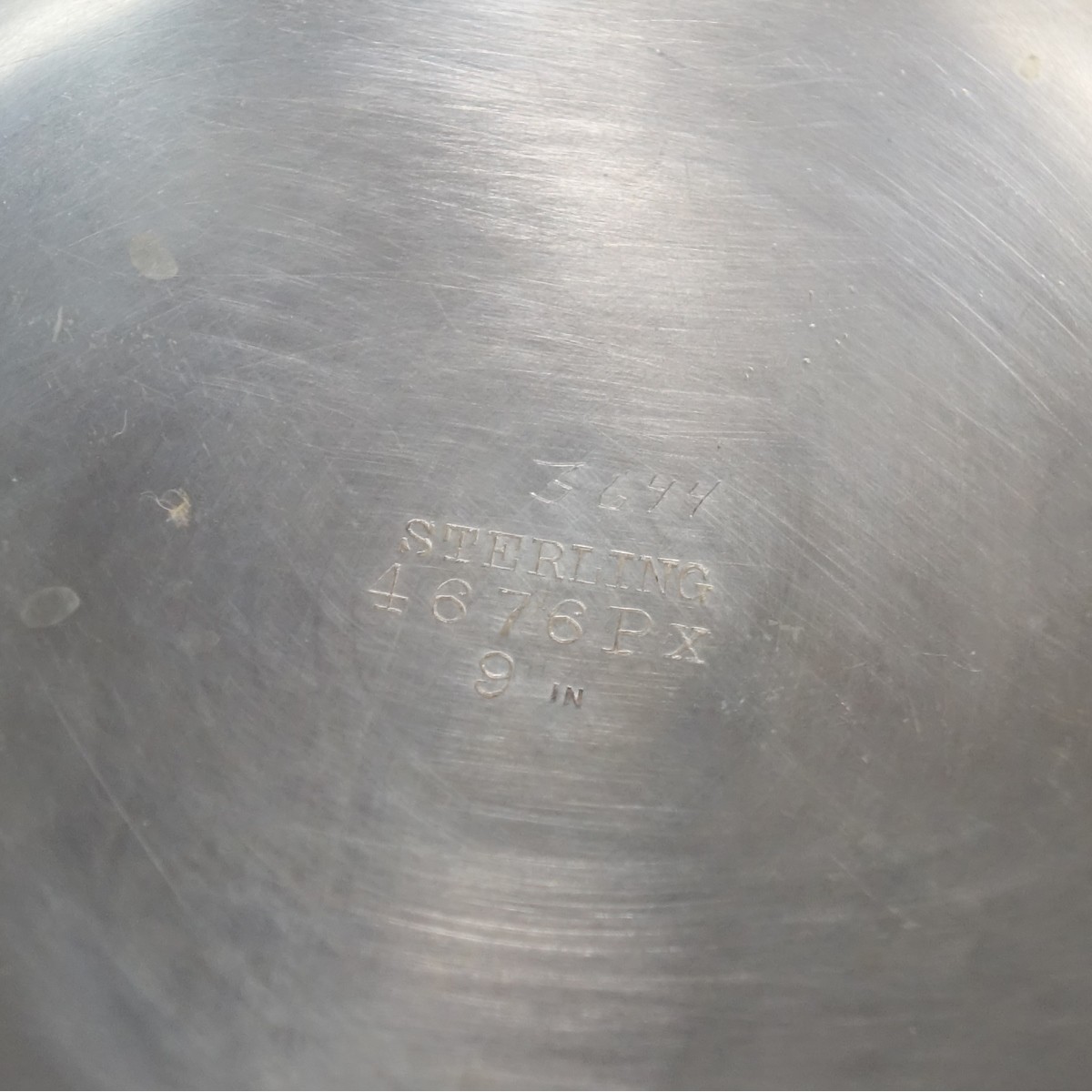 Sterling Pedestal Plate