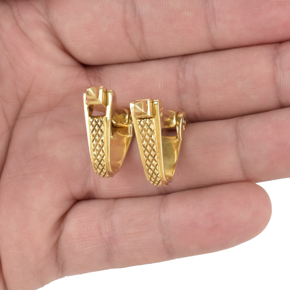 18K Cufflinks