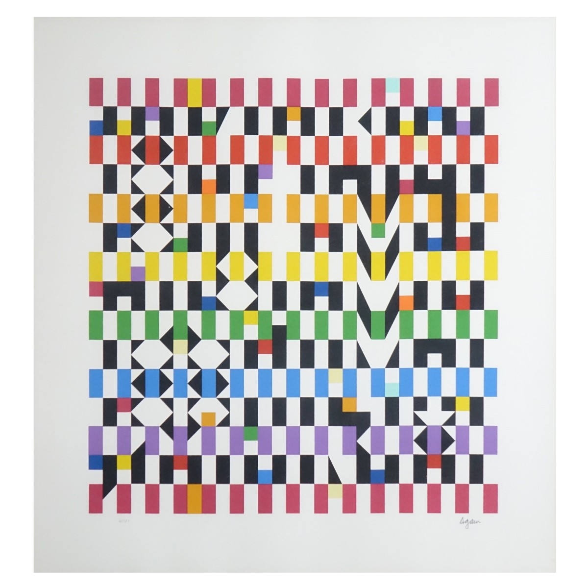 Yaacov Agam (Born 1928)