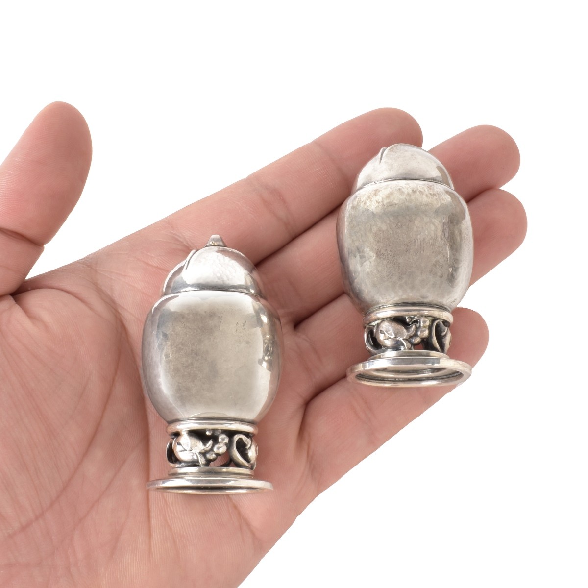 Georg Jensen Blossom Salt and Pepper