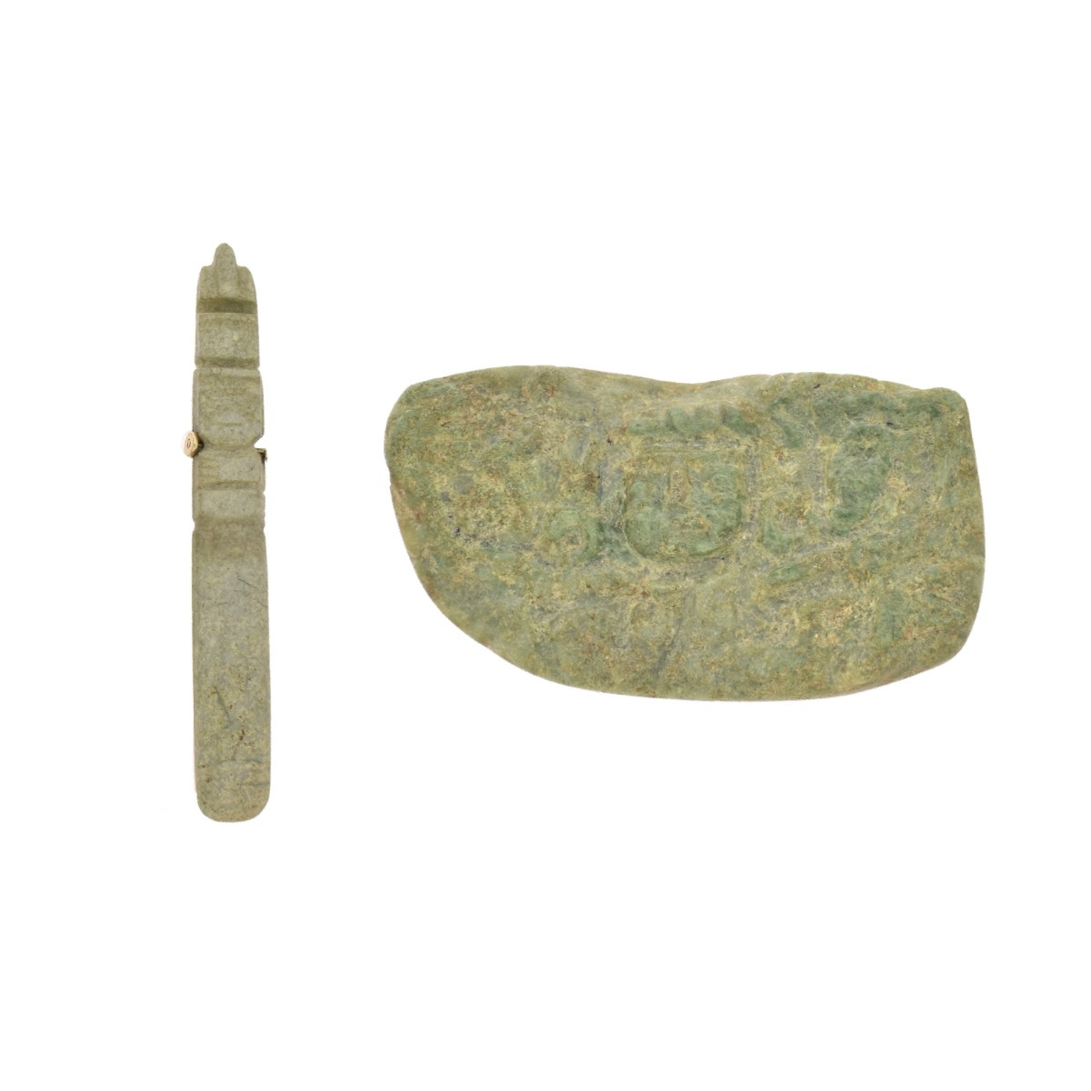 Pre-Columbian Carved Jade Pendants