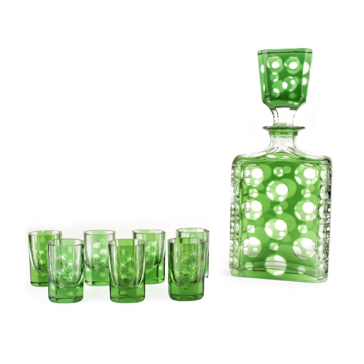 Decanter w/ Shot Glasses